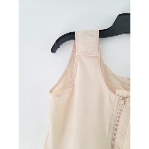 Isavela Cardiac Breast Chest Implant Surgery No Cups Compression Bra Zipper M - Picture 4 of 10